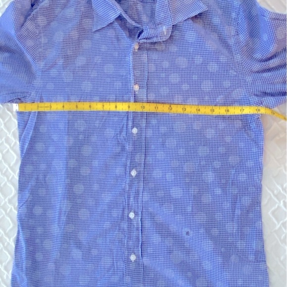 Carolina Herrera Buttondown Blue Pattern - Picture 8 of 8
